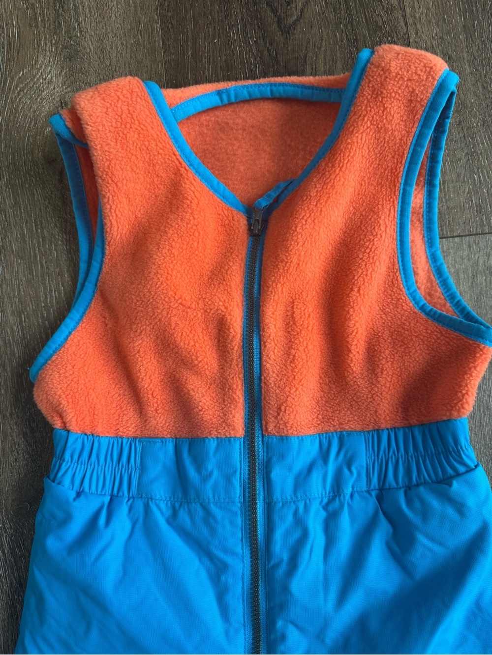Columbia Gray, Bright Orange and Blue Winter Coat and Snow Suit Set Size 24 Mo - Picture 12 of 15